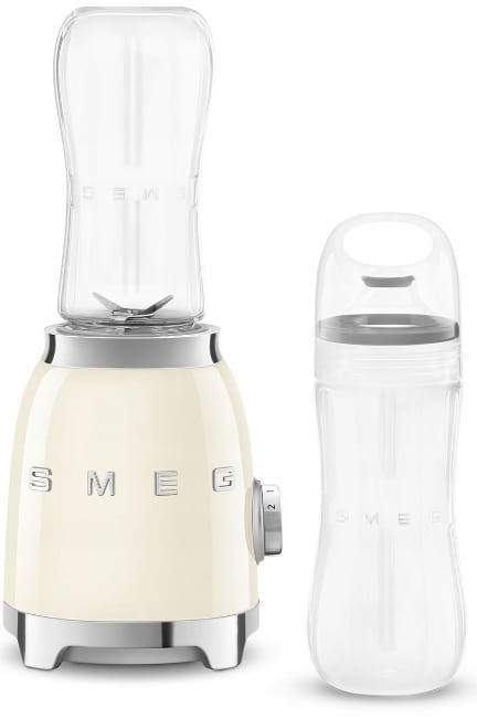 Blender mikser Kielichowy Smeg Beżowy Kremowy