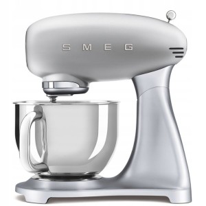 MIKSER SMEG 50'S STYLE SREBRNY - SMF02SVEU