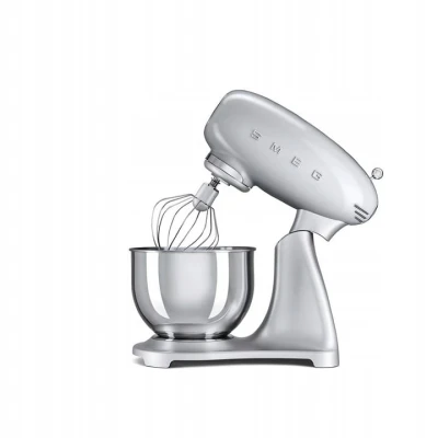 MIKSER SMEG 50'S STYLE SREBRNY - SMF02SVEU