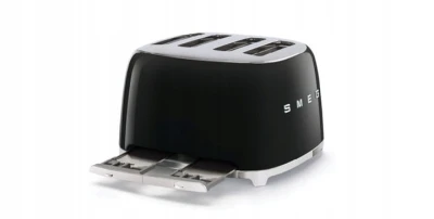 Toster SMEG TSF03BLEU Czarny