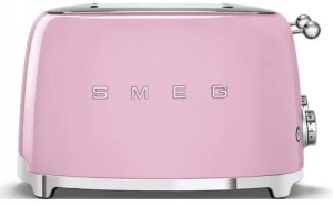 Toster Smeg TSF03PKEU różowy 2000 W 50's Style