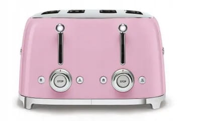 Toster Smeg TSF03PKEU różowy 2000 W