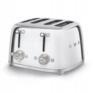 Toster Smeg TSF03SSEU 50'S STYLE 4 TOSTY Chrom