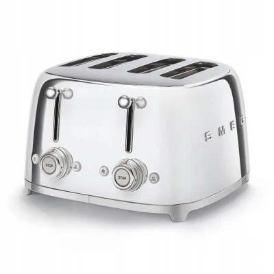 Toster Smeg TSF03SSEU 50'S STYLE 4 TOSTY Chrom