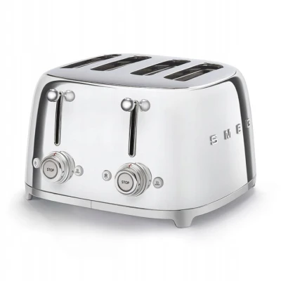 Toster Smeg TSF03SSEU 50'S STYLE 4 TOSTY Chrom
