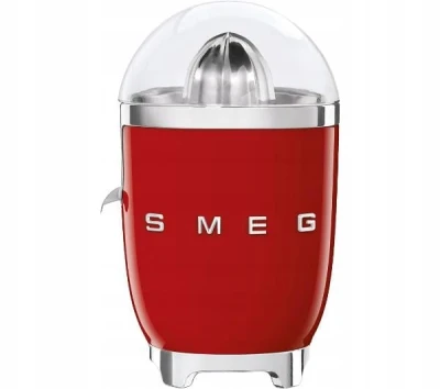 Wyciskarka do cytrusów Smeg CJF01RDEU czerwony 70W
