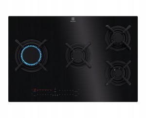 Płyta gazowa Electrolux KGV8473IK 900 Touch Sure 78 x 52 cm czarna