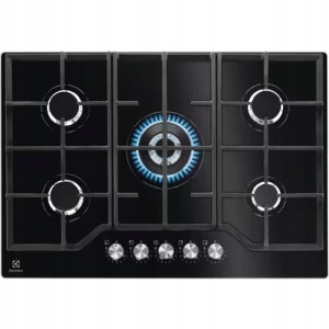 Płyta gazowa Electrolux KGG75362K 75 cm czarna z palnikami Speed Burners