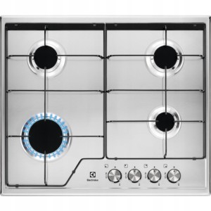 Płyta gazowa Electrolux KGS6424BX stal nierdzewna, 4 palniki