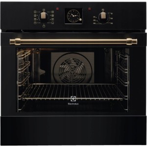 ELECTROLUX Piekarnik retro EOB3400BOR czarny 72L z wentylatorem UltraFanPlus