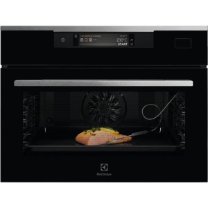 Piekarnik parowy Electrolux KVBAS21WX SteamBoost czarny/stal szlachetna
