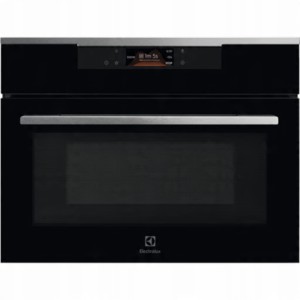 Mikrofala Electrolux KVMBE08X Czarna z funkcją grilla, 42 l