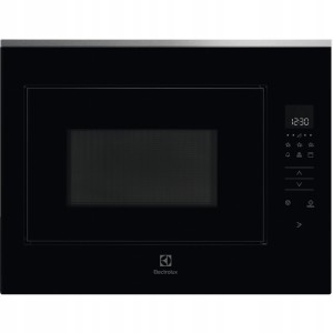 Kuchenka mikrofalowa do zabudowy Electrolux czarny/stal szlachetna KMFD264TEX
