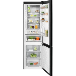 Lodówka dwudrzwiowa Electrolux LNT7ME36K2 czarna szkło