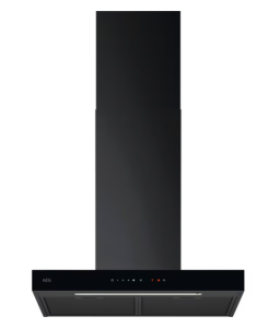 Okap kominowy AEG 60 cm czarny z elektronicznym sterowaniem NDB6761HB