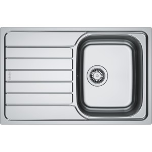 Franke Zlewozmywak Wbudowywany Spark SKN 611-78/50 Stalowy 101.0712.230