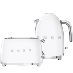 Zestaw Smeg Biały - KLF03WHEU + TSF01WHEU