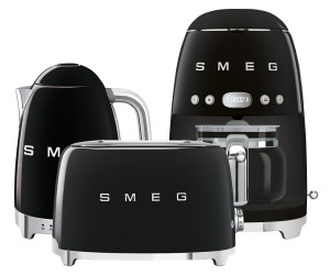 Zestaw Smeg - DCF02BLEU + KLF04BLEU + TSF01BLEU