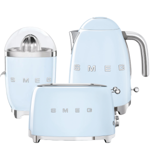Zestaw Smeg - KLF04PBEU + TSF01PBEU + CJF01PBEU