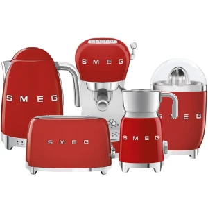 Zestaw Smeg - ECF02RDEU + KLF04RDEU + TSF01RDEU + CJF01RDEU + MFF11RDEU