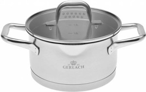 GERLACH MODEL GARNEK 2L Z POKRYWKĄ STAL INDUKCJA ZMYWARKA