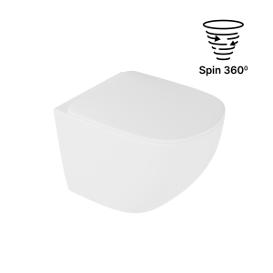 Excellent miska WC 48 cm wisząca bezrantowa, biały mat