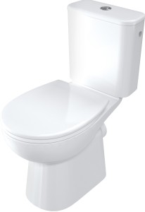 Deante Miska WC kompakt bezkołnierzowa Funkia Evo CDFD6RPS