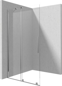 Deante Ścianka prysznicowa walk-in 80 cm - przesuwna Prizma KTJ_038R