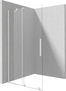 Deante Ścianka prysznicowa walk-in 80 cm - przesuwna Prizma KTJ_A38R