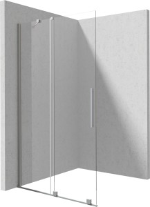 Deante Ścianka prysznicowa walk-in 80 cm - przesuwna Prizma KTJ_F38R