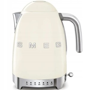 Czajnik Elektryczny Smeg z regulacją temperatury Klf04Creu 2400 w Ecru 1,7 l Duży  