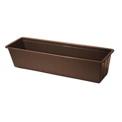 Skrzynka Balkonowa Donica Doniczka Wisząca Prosperplast 40 cm Brąz