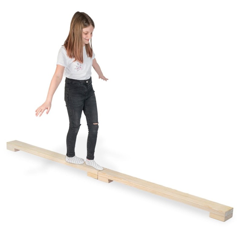 Belka gimnastyczna dla dzieci drewniana 200cm