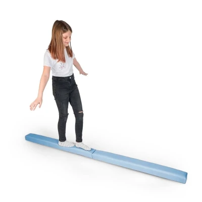 Belka gimnastyczna dla dzieci niebieska 200cm