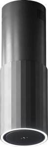 Ciarko Design Okap wyspowy Roto W Gun Metal OUT CDW3803OGM