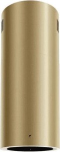 Ciarko Design Okap wyspowy Tubus W Gold Steel OUT CDW3801OGS