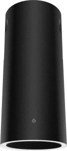 Ciarko Design Okap wyspowy Tubus W Black OUT BEZ SILNIKA CDW3801OC