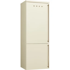Smeg COLONIALE Chłodziarko-zamrażarka wolnostojąca Kremowy FA8005LPO6