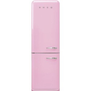 Smeg 50'S STYLE Chłodziarko-zamrażarka Pastelowy róż FAB32LPK6