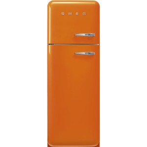 Smeg 50'S STYLE Chłodziarko-zamrażarka Pomarańczowy FAB30LOR6