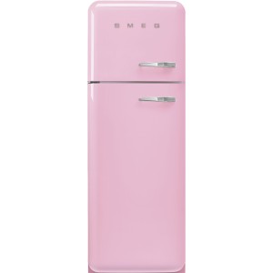 Smeg 50'S STYLE Chłodziarko-zamrażarka Pastelowy róż FAB30LPK6