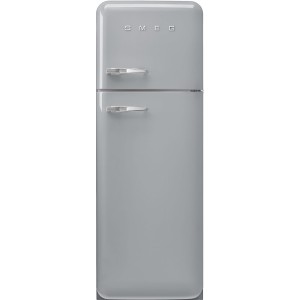 Smeg 50'S STYLE Chłodziarko-zamrażarka wolnostojąca Srebrna FAB30RSV6
