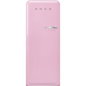 Smeg 50'S STYLE Chłodziarko-zamrażarka Pastelowy róż FAB28LPK6
