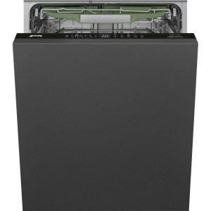 Smeg UNIVERSAL Zmywarka do zabudowy Czarny (panel sterowania) STL7322BQL