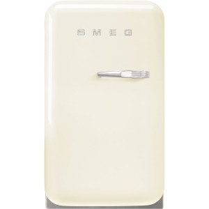 Smeg 50'S STYLE Minibar wolnostojący Kremowy (chromowany uchwyt) FAB5LCR6