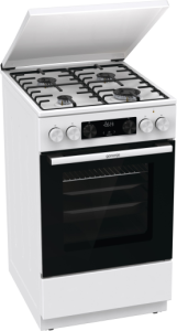 Gorenje G600 Kuchnia gazowo-elektryczna, 50 cm GK5C63WH