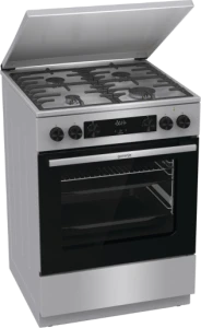 Gorenje G600 Kuchnia gazowo-elektryczna, 60 cm GKS6C71XF
