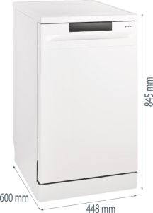 Gorenje Wolnostojące zmywarka, 45 cm GS520E15W