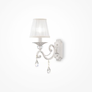 Maytoni Classic Grace Lampa ścienna ARM247-01-G White