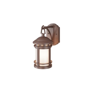 Maytoni Outdoor Salamanca Lampa ścienna O031WL-01BR Brown